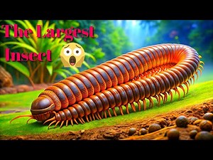 The Arthropleura: The Largest Millipede Ever