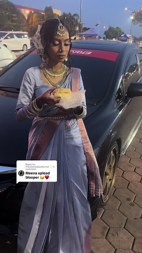 Replying to @: Praveenavijayakumar✨. #blooper😂 #weddingmakeover #weddinglookcreation #sareedraping #hairdowedding #fypシ゚viral #viraltiktok #sareepreplating #modalahootingvideo😍 @🤍🕊️