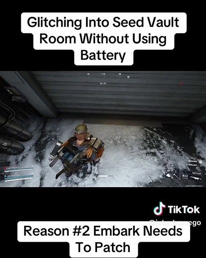 Glitching Into Seed Vault Room in Arc Raiders