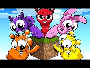 SPRUNKI SKYBLOCK SURVIVAL! (Minecraft)