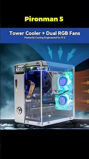 This #raspberrypi 5 Case is on Another Level!