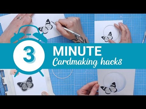 3 Minute Cardmaking Hack - Create a Unique Shaped Aperture!
