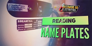 What is a Nameplate on Electrical Equipment