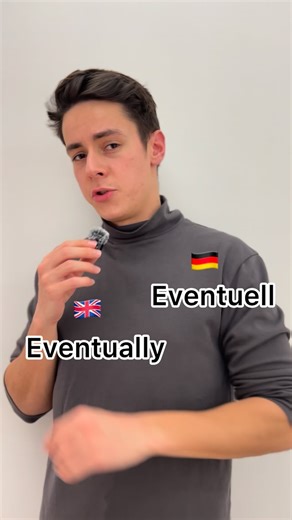 @easy_deutsch_jan | Eventuell is NOT eventually - one indicates an open time frame the other one indicates uncertainty. Like MANY German words similar to... | Instagram