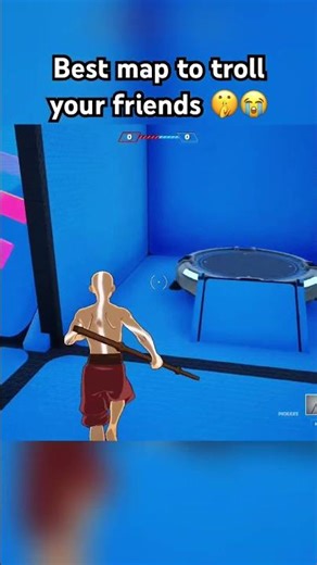 Best Fortnite map to troll your friends 🤣🤣 #fortnite #fortnitememes