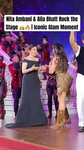 Nita Ambani & Alia Bhatt Rock the Stage 👑🔥 | Iconic Glam Moment