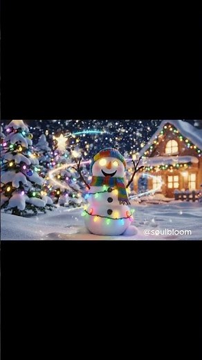 Cute Dancing Snowman – Christmas Fun Comes Alive.How to create.#christmas #snowman #christmasvideos