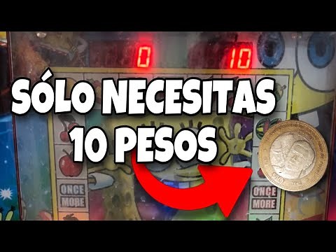 HOW TO BEAT THE SLOT MACHINES WITH ONLY 10 PESOS 😱🤑 | SpongeBob | Slot Machine