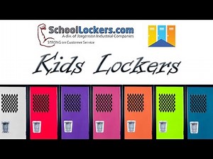Kids Lockers by Jorgenson | SchoolLockers.com