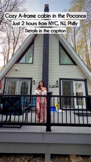 Romantic A-Frame Getaway in the Poconos