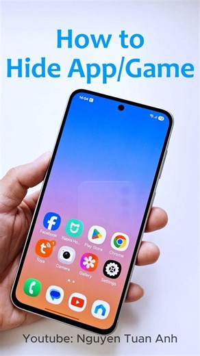 How to Hide Apps and Games on Samsung Phone