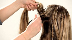 How to Do a Waterfall Braid