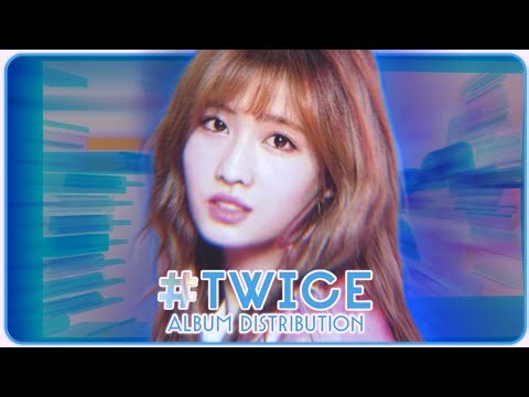 TWICE トゥワイス ~ #TWICE | Album Distribution (All Songs Line Distribution)