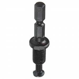 [Hot Item] 1/4'' Hex Shank Adapter to 3/8''-24unf Male Thread Reverse Screw for Drill Chuck