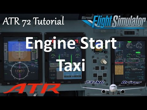 ATR 72 & 42 Tutorial 4: Engine Start, Push/Powerback, Taxi | Real Airline Pilot