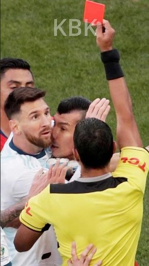 Every Messi Red Card Explained #football #soccer #shorts