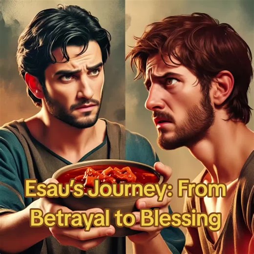 This powerful story follows Esau and Jacob, two brothers whose destinies were shaped by a single moment of hunger and deception. Esau, a strong hunter, returns home exhausted, only to trade his birthright for a bowl of red stew from his cunning brother, Jacob. What follows is a tale of betrayal, regret, and divine intervention that ultimately leads to transformation and redemption. Are you facing decisions that could change your future? Learn from Esau and Jacob’s story—the choices we make today