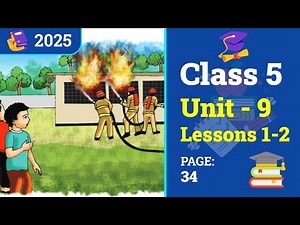 Class 5 English | Unit 9 | Lessons 1-2 | Occupations (Firefighter)