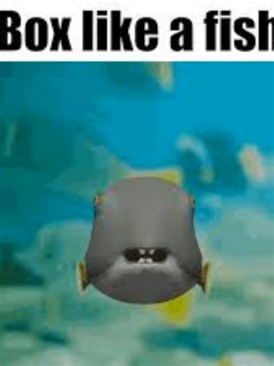 box like a fish #fyp#minecraft#minecraftbedrock#funny#lol