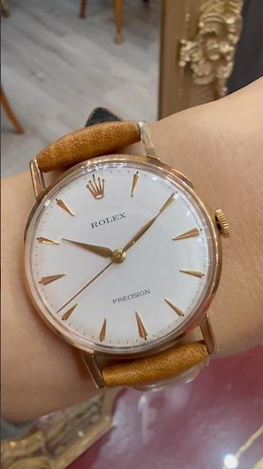 Rolex Precision 9ct Gold 34mm Manual Wind (Ref. 12376) Watch