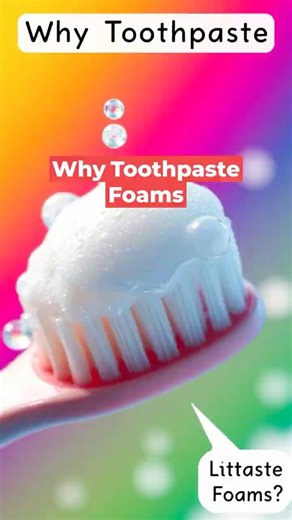 14-Toothpaste Foam Does More Than You Think #facts #health #shorts