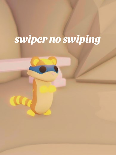swiper no swiping! #trading #roblox #adoptme #sneakweasel #swiperthefox