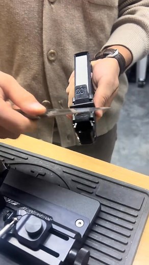 🔪 WickEdge Venture Precision Knife Sharpener – Achieve razor-sharp edges anywhere with this ultralight, field-ready sharpener. Featuring patent-pending guided precision to maintain exact angles (15°/17°/20°/25°) and a reversible 500-grit diamond stone, it delivers professional-quality results 5x faster than freehand whetstones. Safe, ergonomic, and versatile, it works on kitchen knives, hunting blades, and pocket knives, while the integrated handle storage and included leather strop make it per