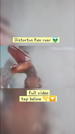 Trex but Distortus Rex roar #mariogalaxy #memes #funny