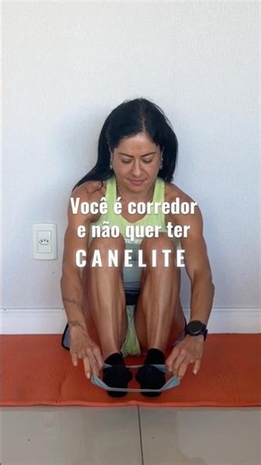 Exercícios para prevenir e tratar canelite. Todo corredor deve fazer. #canelite
