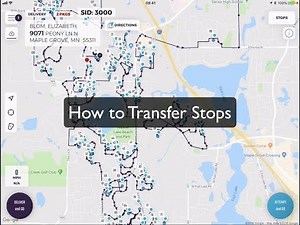 How to Transfer Stops