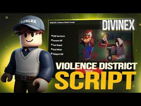Violence District Script *NO KEY* - Auto Parry, Gate TP, No Cooldown, SkillCheck & More!