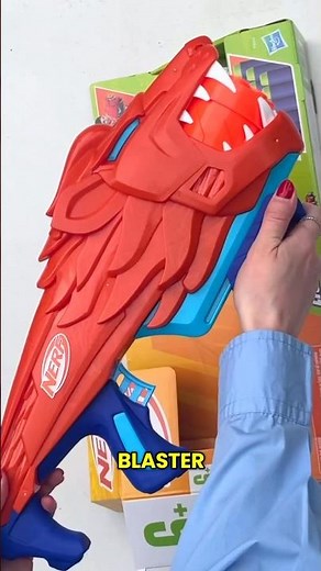 It’s Try-It-Tuesday! Today we’re featuring Nerf’s Wild Lionfury Blaster 🦁💥 #toysrusatmacys