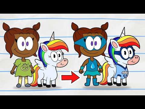 The Gang Get Powers! 🦸 | Boy & Dragon - WildBrain | Cartoons for Kids