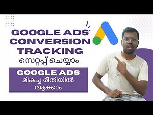 Set up Google Conversion Tracking - Malayalam Class | Digital Blezz