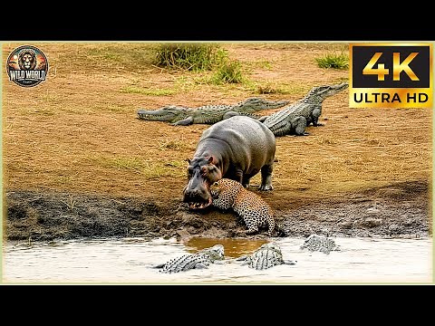 THE HIPPO: Nature’s Most Unexpected Killer in Action! | Animal Documentary