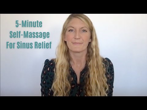 5-Minute Self-Massage For Sinus Relief