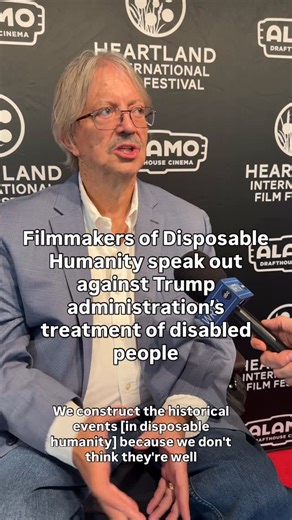 Cameron S. Mitchell on Instagram: "We spoke to WRTV about the impact of the Trump administration on disabled lives and the role the film Disposable Humanity plays in educating the public about how the N@zi Aktion T4 program started by targeting disabled people and how it eventually catalyzed the Holocaust. If you are near Indianapolis, please come to our second screening on Sunday at 5 pm at the Indy Alamo Drafthouse at Heartland International Film Festival. Tickets at heartlandfilm.org."