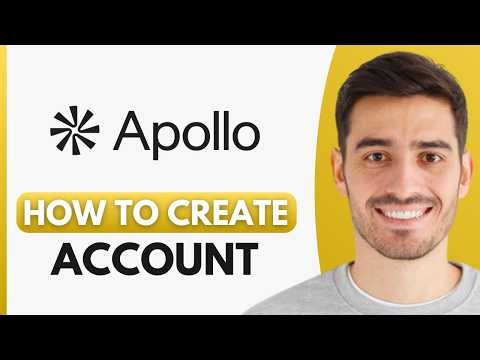 How to Create Apollo.io Account (Step-By-Step)