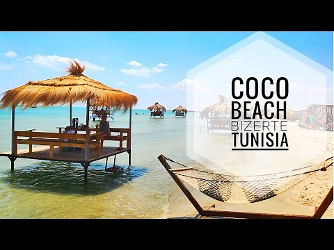 Coco Beach Club Restaurant, Ghar El Melh, Bizerte, Tunisia | 4K