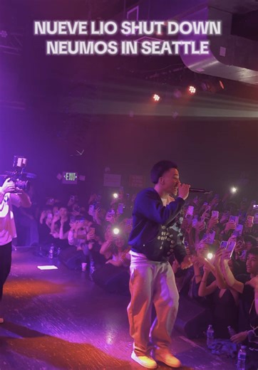 650 (@nuevelio) shut down Seattle crowd knew every word. We haven’t seen an artist with monthly listeners this low blow up a room like this in YEARS. He’s moving FAST, and this is just the beginning. Who’s ready for Nueve Lio to take over the West Coast next? #seattle
