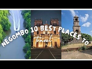 Negombo 10 best places to travel 🌊⛪️🛕🎣