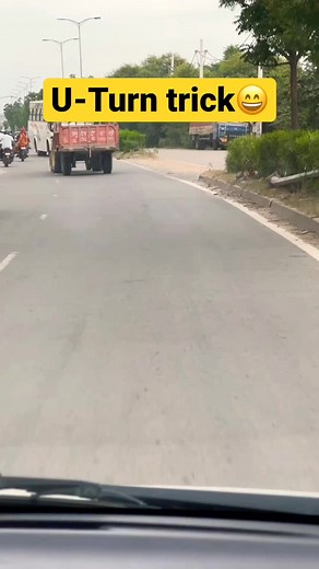 1.3M views · 30K reactions | U-Trun trick #automobile #reelsfb #viral #newdriver #viralreels #drivingtips | Yatesh Chauhan | Facebook