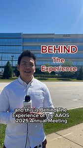 We’re pulling back the curtain for an exclusive “Behind The Experience” look at the AAOS 2025 Annual Meeting! Join us as we meet the volunteers and staff who make the Annual Meeting the premier orthopaedic event of the year. Follow #AAOS2025 for sneak peeks and insider moments. Is there a part of the Annual Meeting you’d like to learn the ins and outs of? Let us know in the comments below 👇 | American Academy of Orthopaedic Surgeons