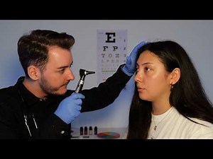ASMR Real Person Cranial Nerve Exam