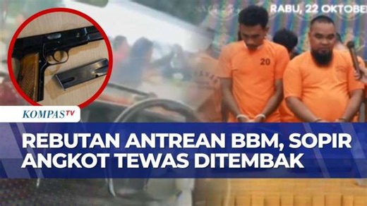 Diduga Saling Serobot Antrean BBM, Pengendara Tembak 2 Sopir Angkot, 1 Orang Tewas | KOMPAS SIANG