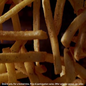 11K views · 212 reactions | #NationalFrenchFryDay is a great day to have endless fries with All You Can Eat Riblets, Chicken Tenders & Double Crunch Shrimp. | Applebee's Grill + Bar | Facebook