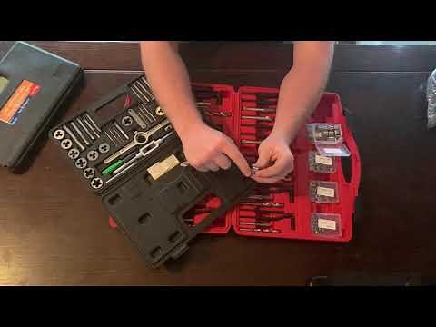 My Harbor Freight and Amazon Tools for Thread Making and Repairing