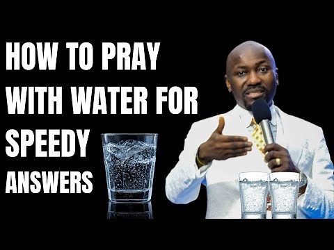Unlock Divine Blessings: Morning Water Prayer Ritual with Apostle Johnson Suleman