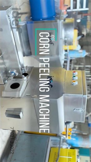 Corn Peeling Machine #corn #cornpeelingmachine #cornpeeler #cornthresher #idef