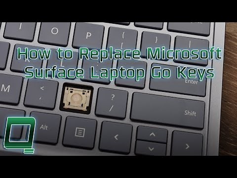 How to Replace Microsoft Surface Laptop Go Keys